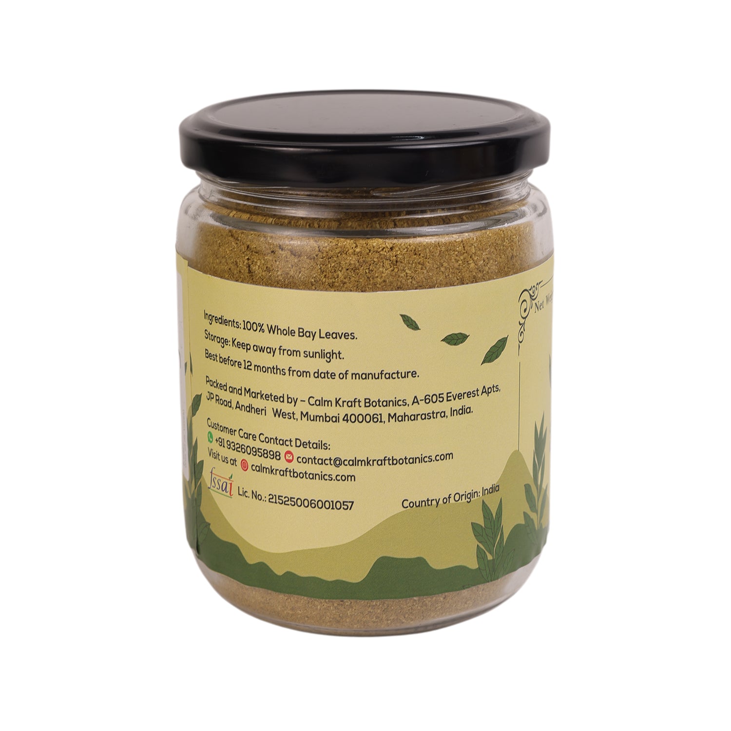 Forest Grown Bay Leaf Powder