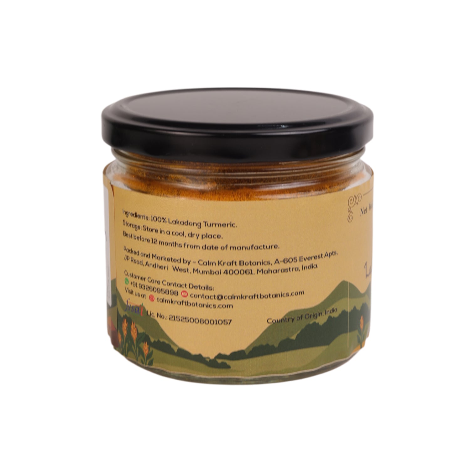 Lakadong Turmeric Powder