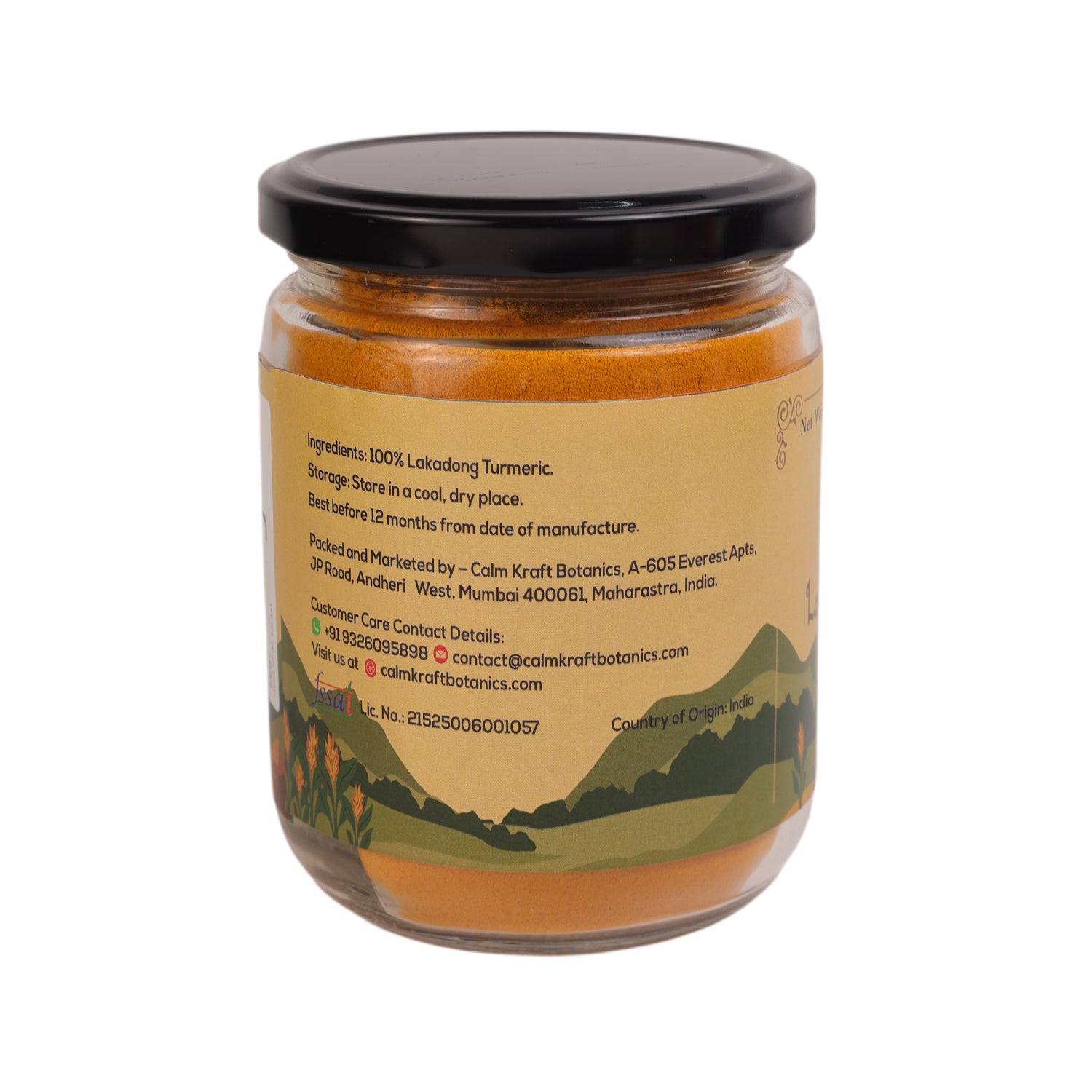 Lakadong Turmeric Powder