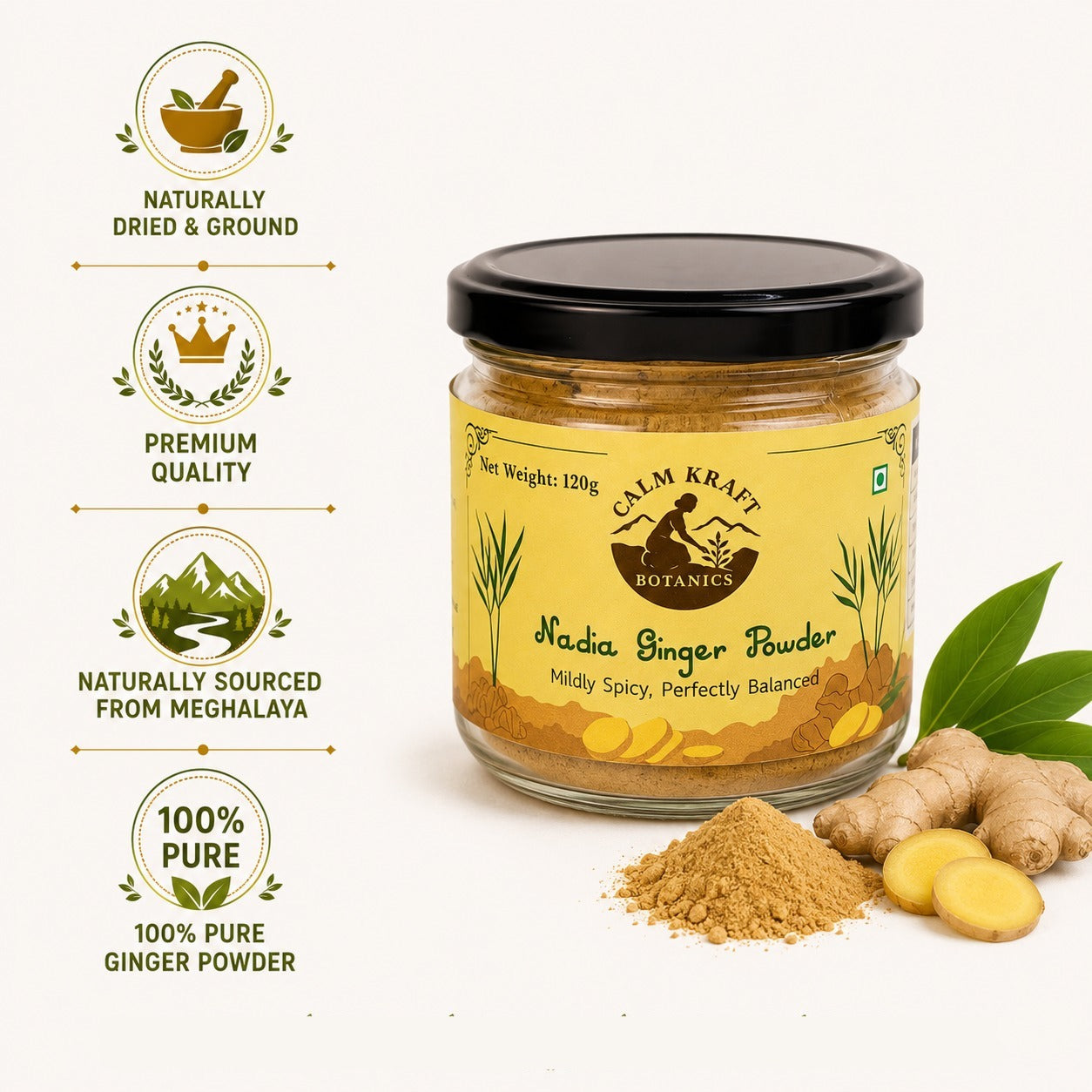 Ginger Powder – Nadia (Mild)